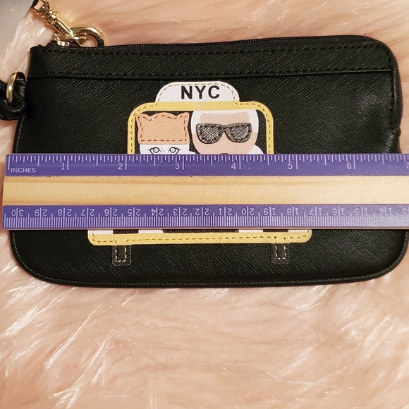 SOLD/KARL LAGERFELD PARIS Karl & Cat Black Yellow - Picture 6 of 8